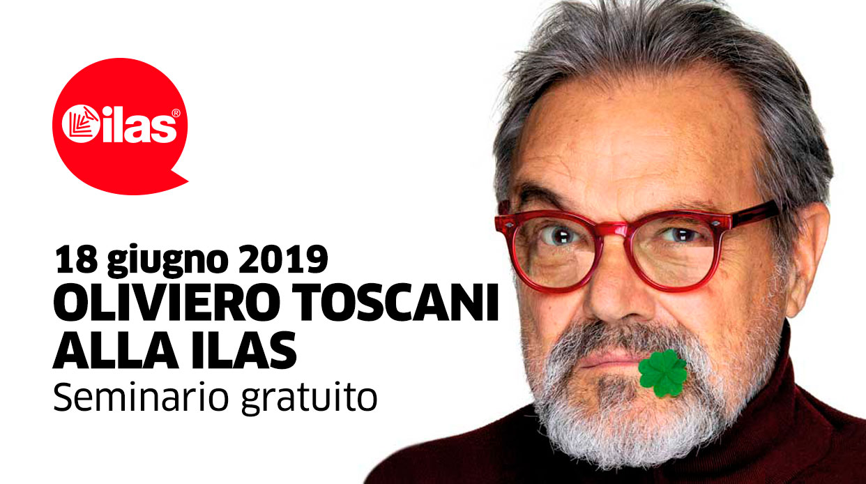 18 GIUGNO 2019 - OLIVIERO TOSCANI IN ESCLUSIVA ALLA ILAS